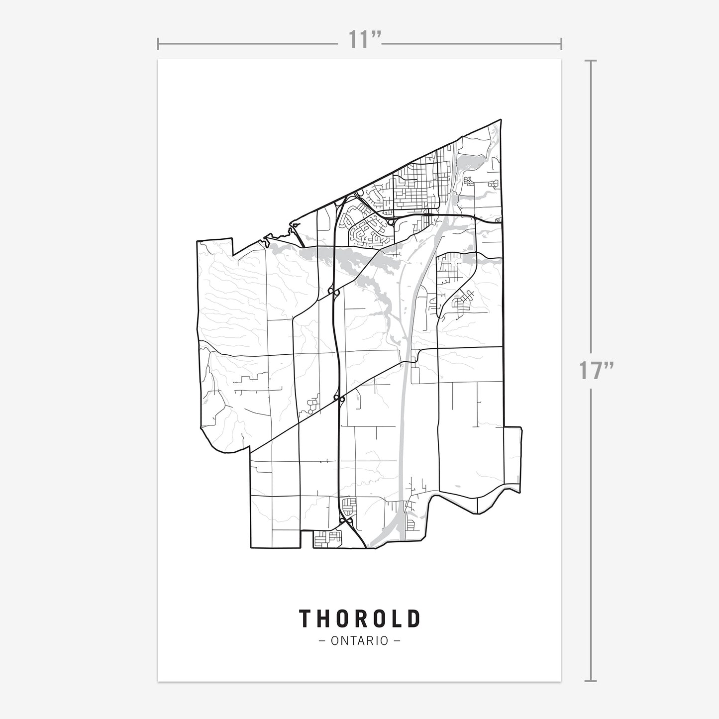 Thorold, Ontario Poster