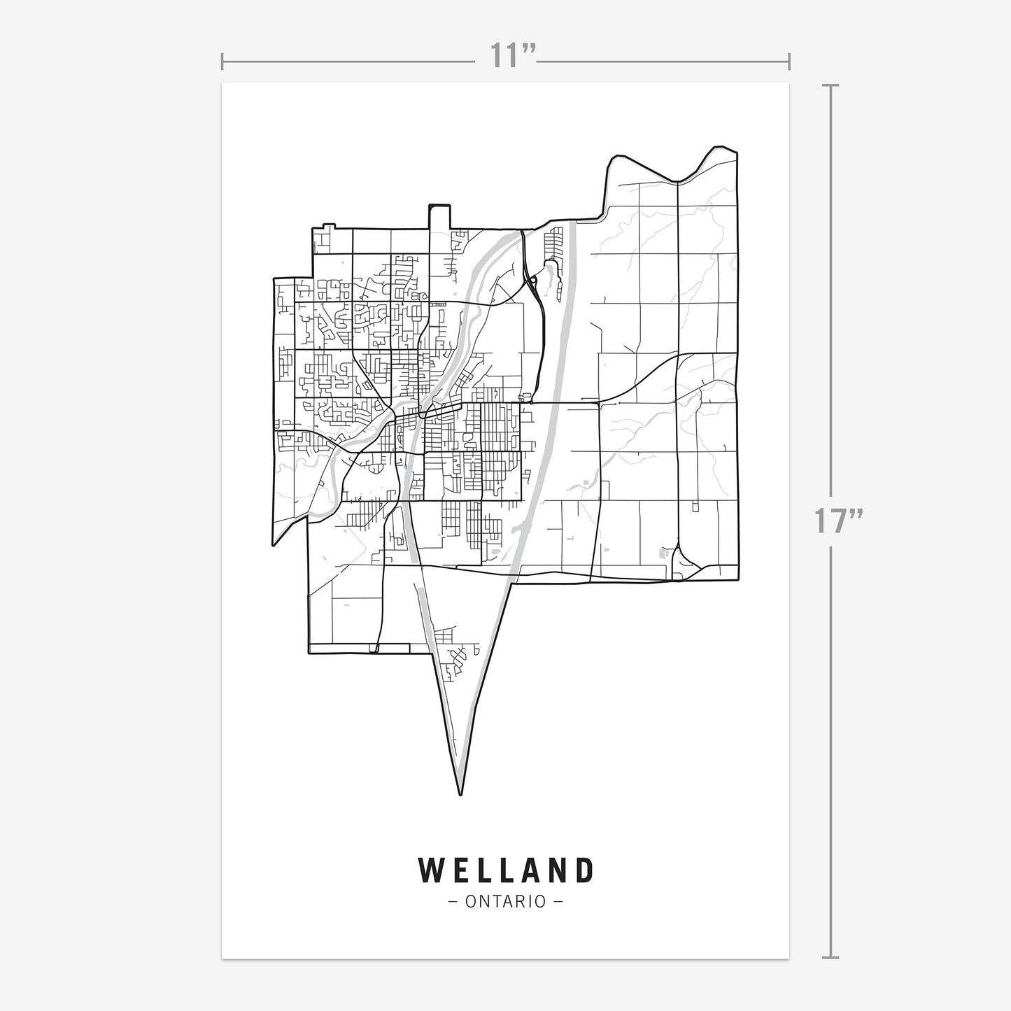 Welland, Ontario Poster